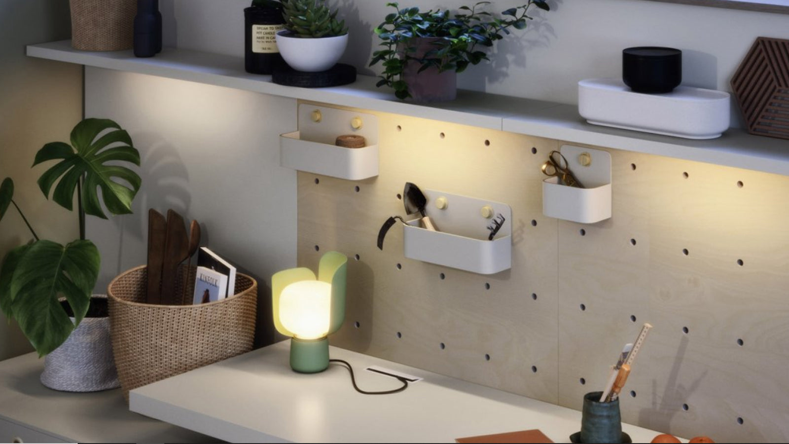 Mensola con supporti freccia