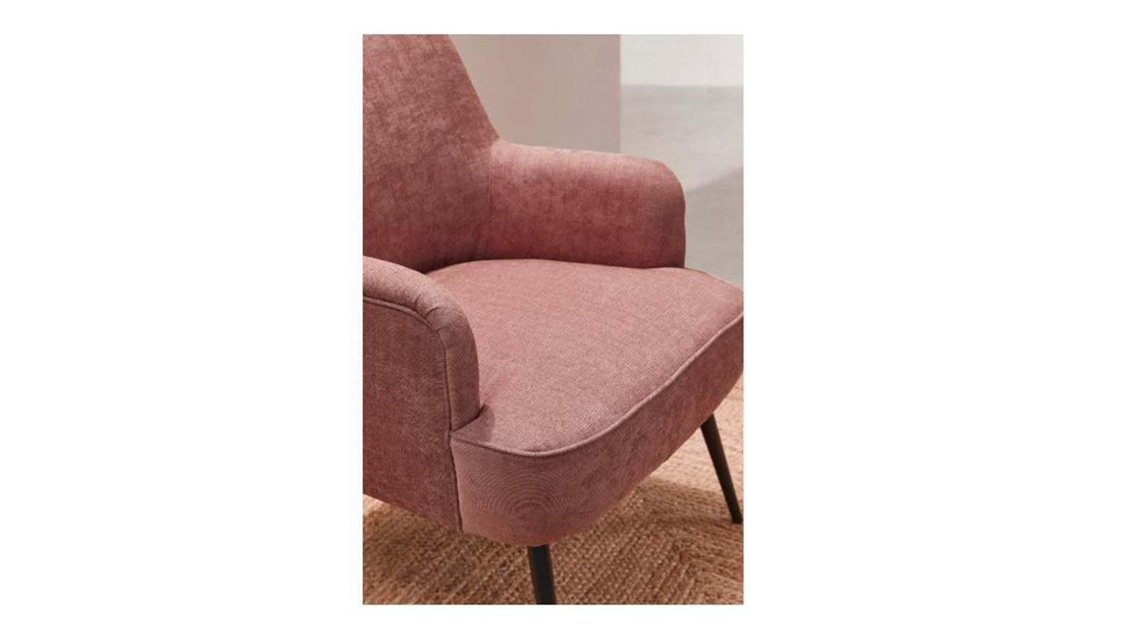 Poltrona ernestine dark rose