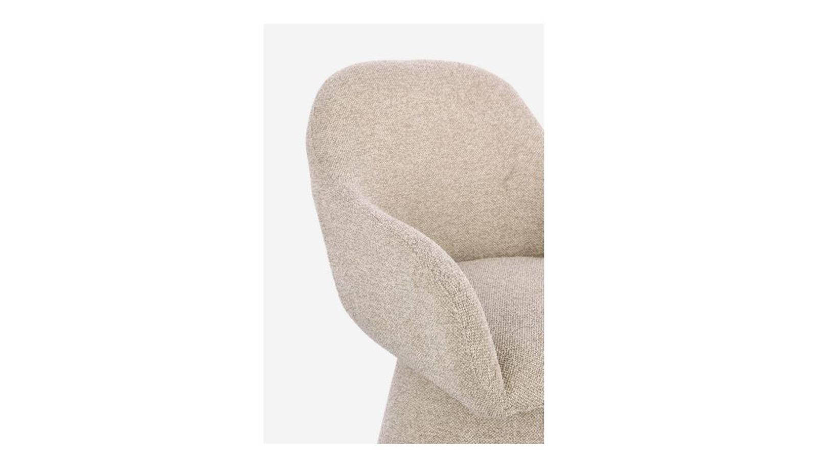 Poltrona girevole antara beige