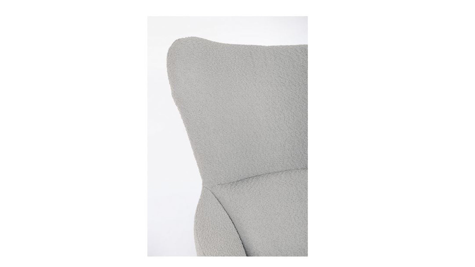 Poltrona girevole hailey grigio