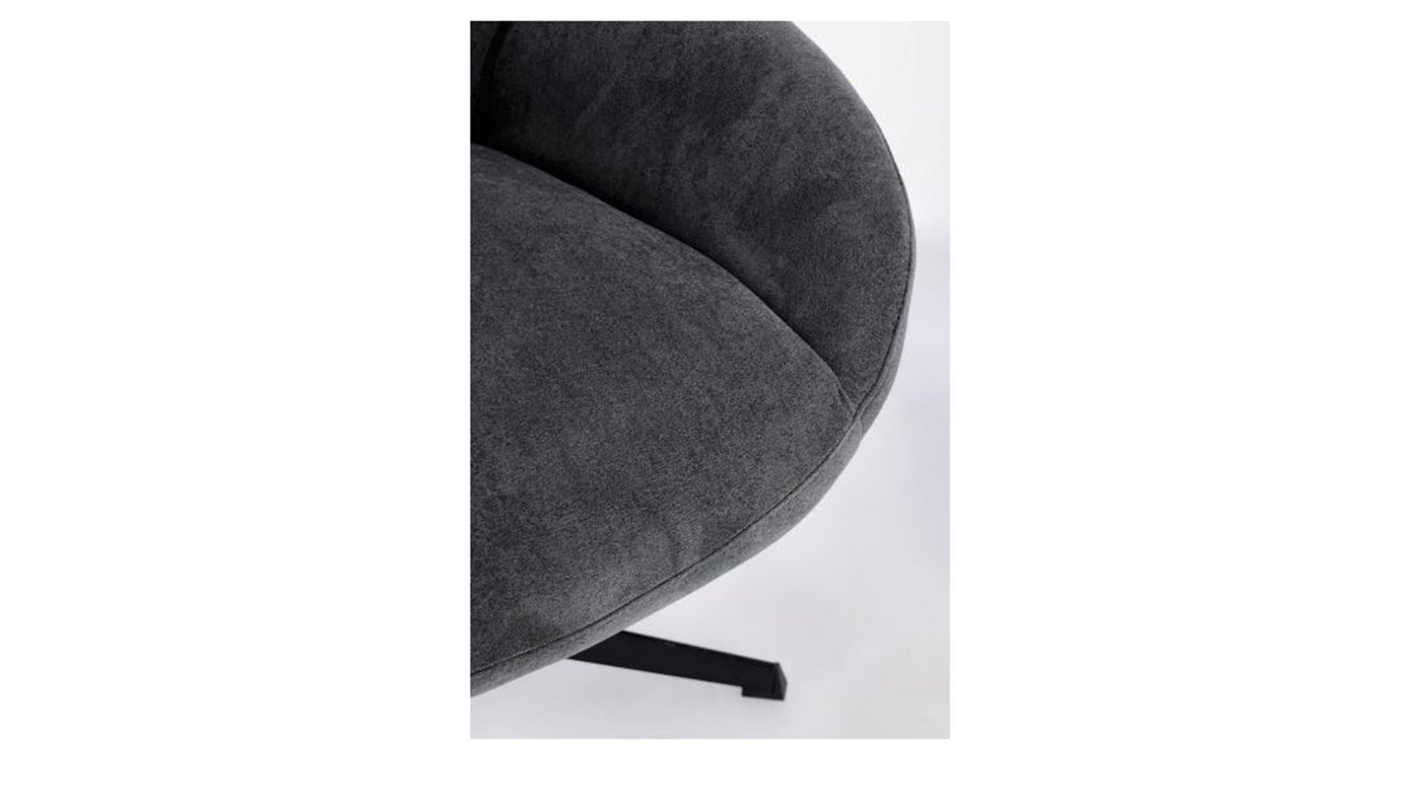Poltrona girevole violante nero