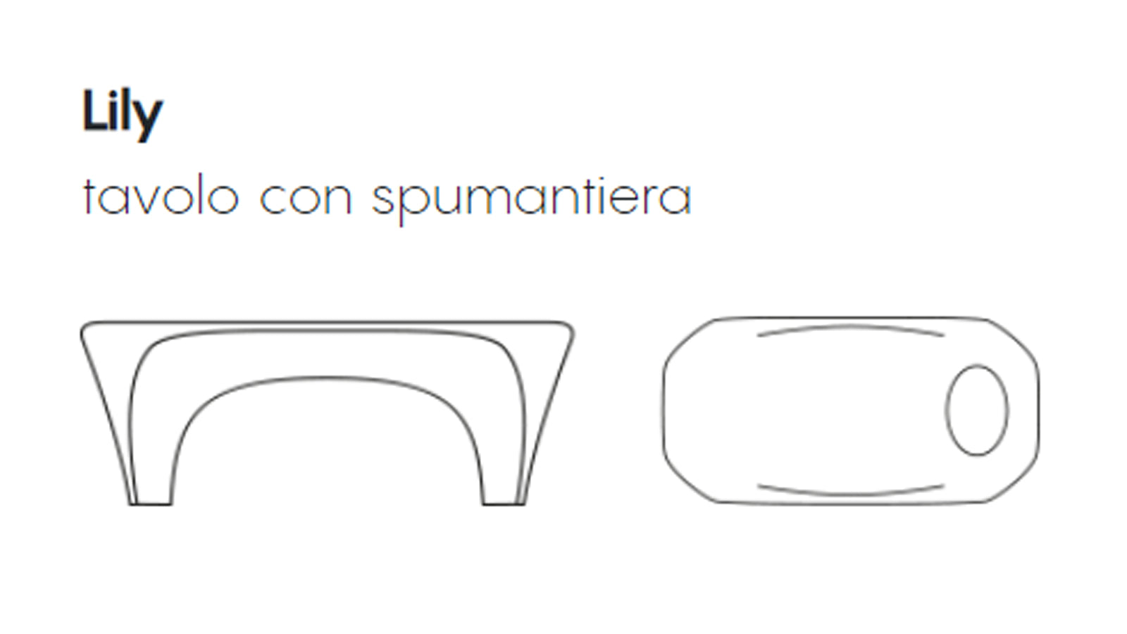 Lily - Tavolino