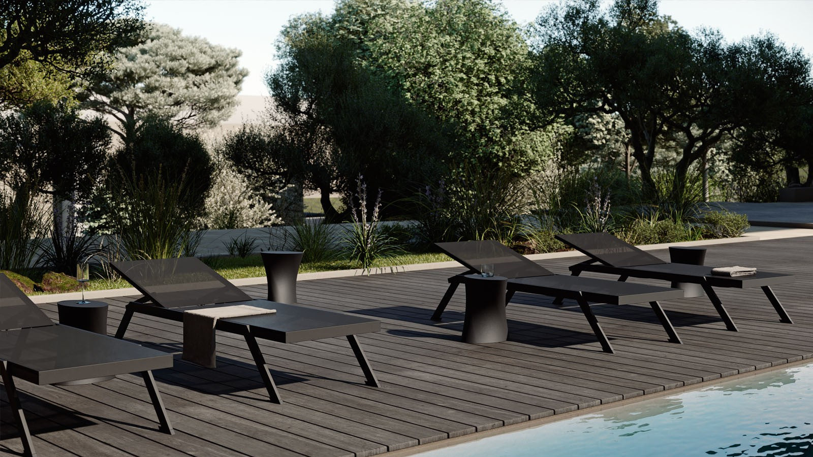 Iris - Tavolino/Sgabello