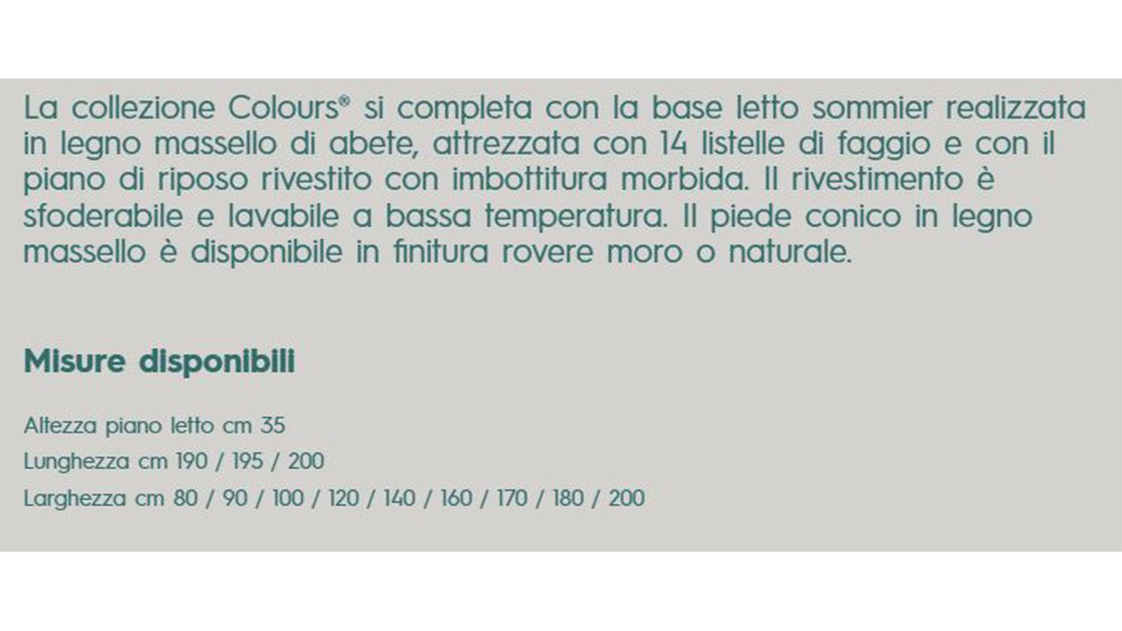Sommier Colours