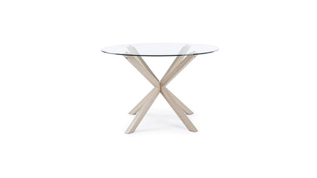 May rotondo effetto legno