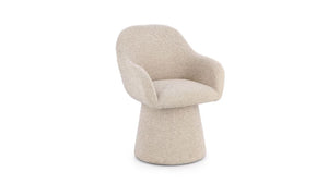 Poltrona girevole antara beige