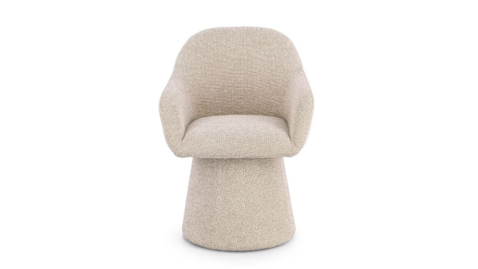 Poltrona girevole antara beige