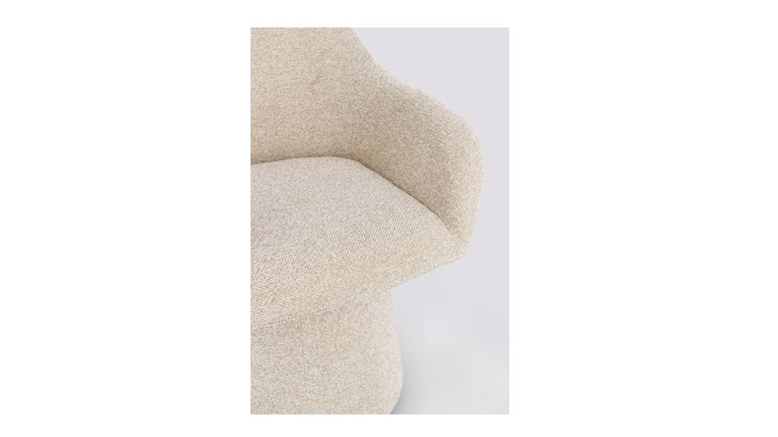 Poltrona girevole antara beige