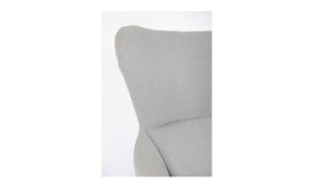 Poltrona girevole hailey grigio