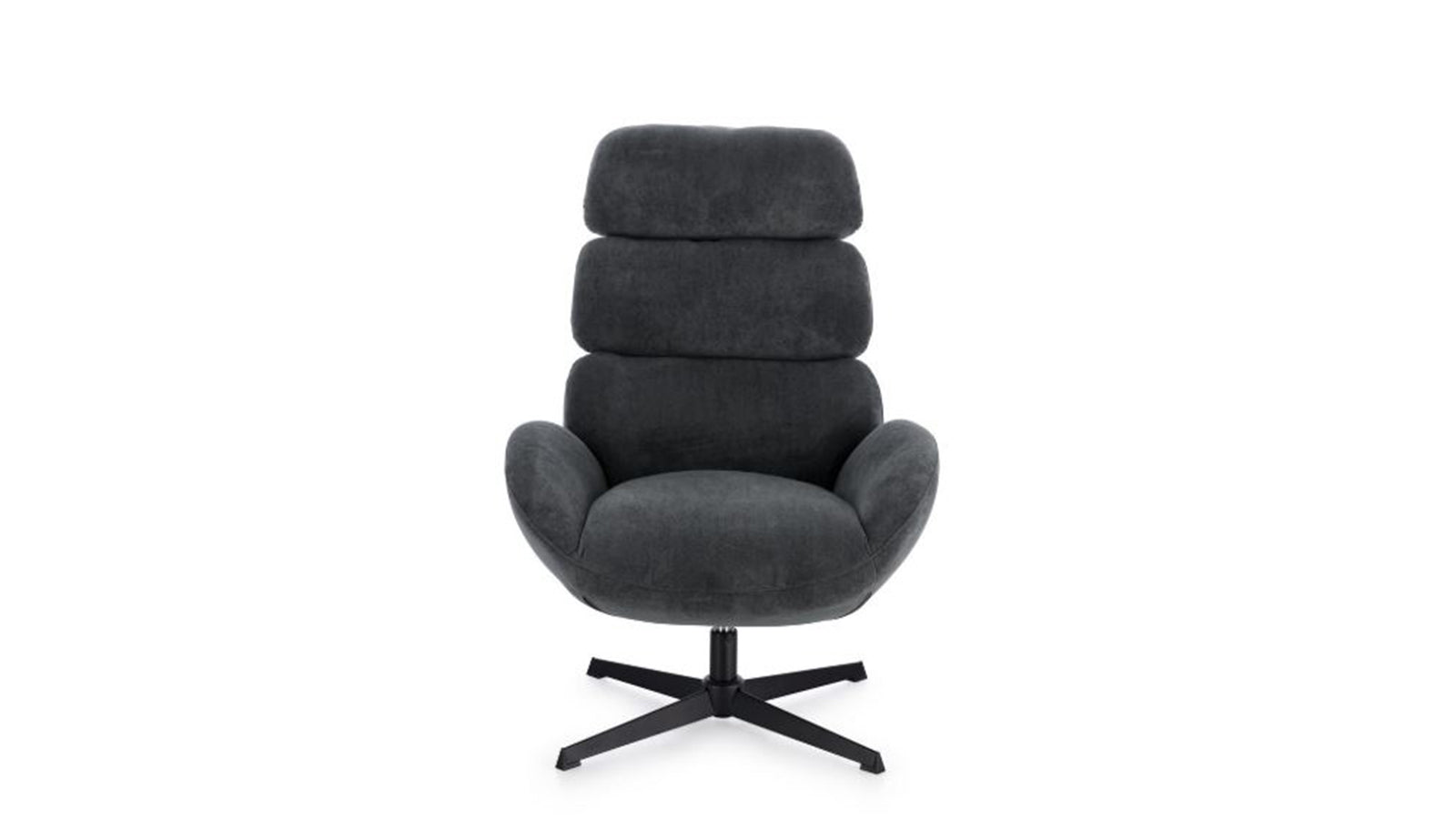 Poltrona girevole violante nero