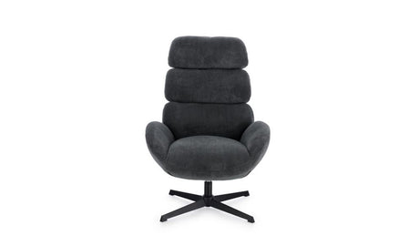 Poltrona girevole violante nero