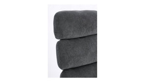 Poltrona girevole violante nero