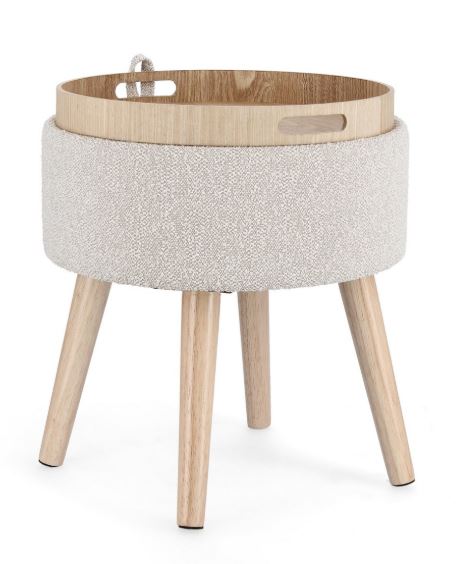 Sgabello contenitore zoya c-vass